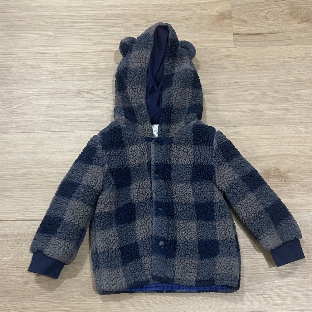 Carter's Navy and Charcoal Fleece Jacket